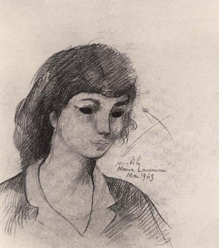 Marie Laurencin Portrait of Mana